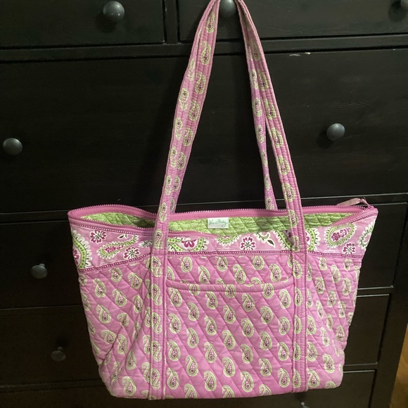 Vera Bradley large zipper top tote - Picture 2 of 4
